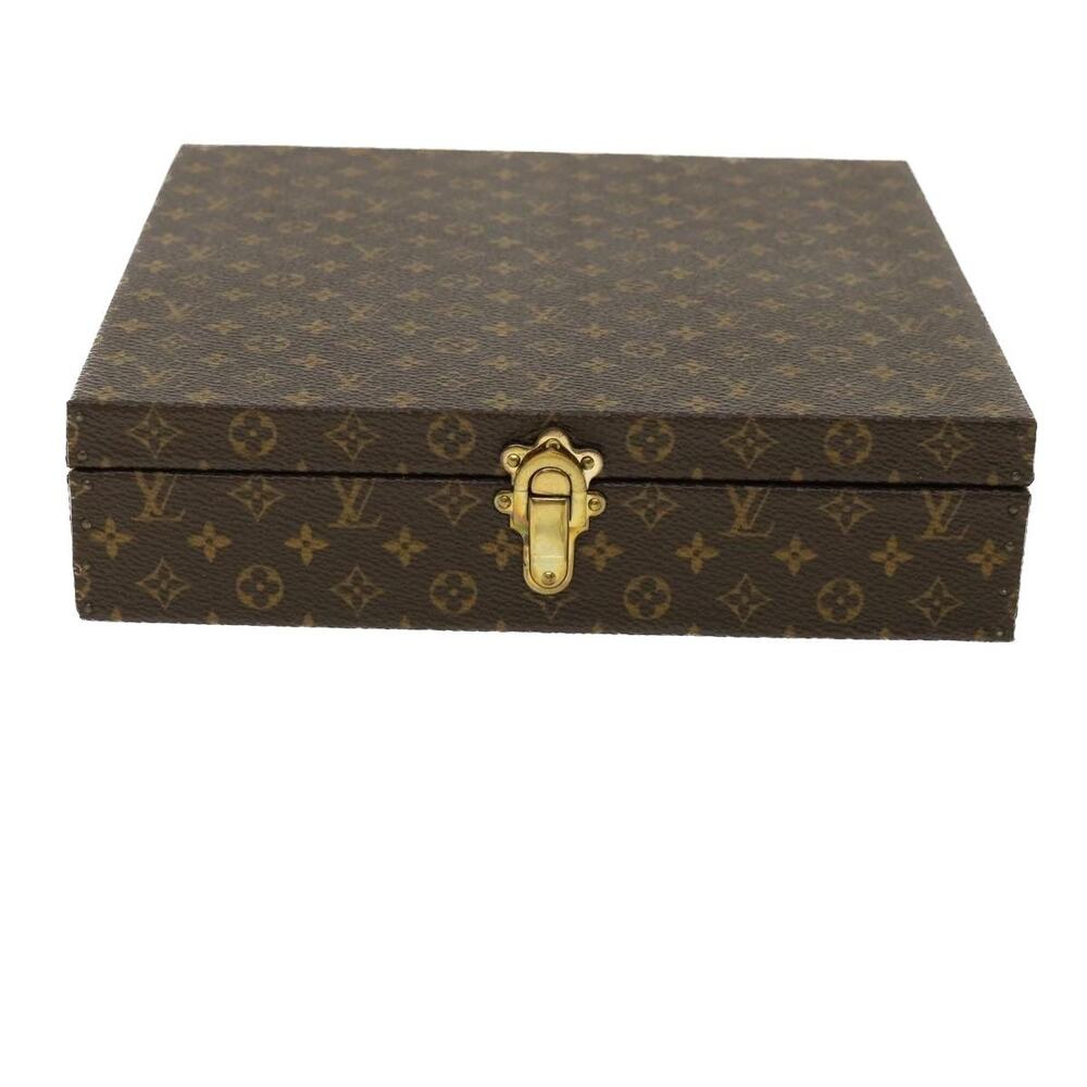 Louis Vuitton Monogram Jewelry Box Brown